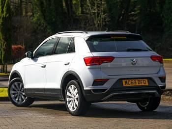 Used VW T-Roc SE 150 HP (110 kW) 2020 Silver SUV