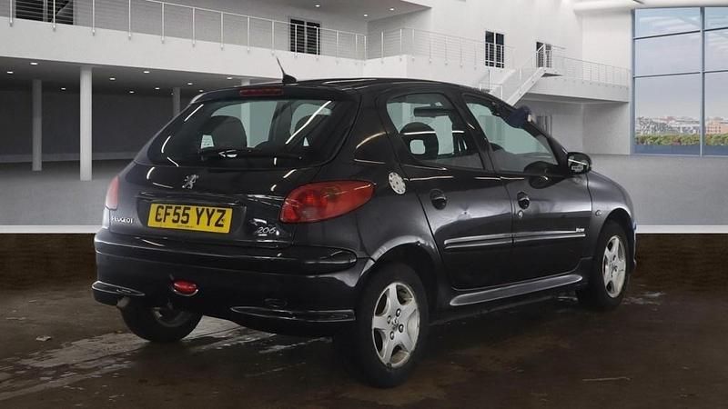 Used Peugeot 206 2006 Black Hatchback