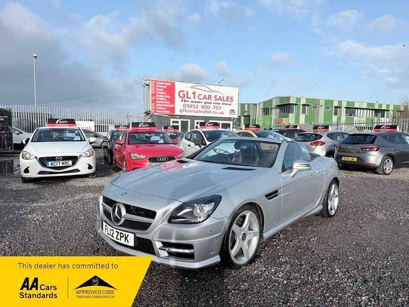 Silver Used 2012 Mercedes SLK200 AMG Cabriolet | £7,310 (Fair price) - Image 1/4