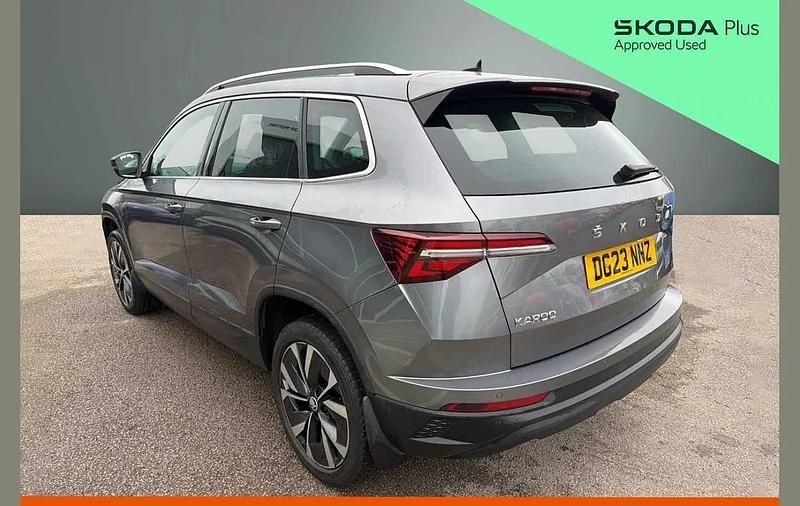 Used Skoda Karoq SE L 147 HP (108 kW) 2023 Graphite grey metallic SUV