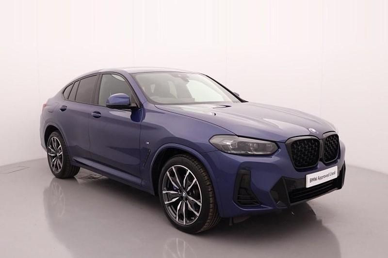 Blue Used 2024 BMW X4 M Sport SUV | £42,990 (Fair price) - Image 1/1
