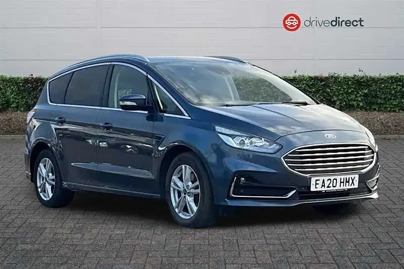 Begagnad Ford S-MAX Titanium 150 HK (110 kW) 2020 Blå Minibuss