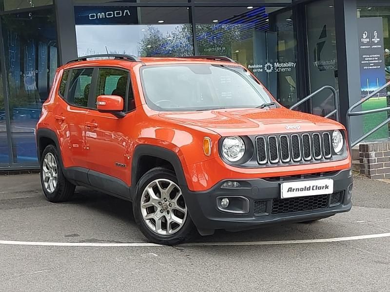 Orange Used 2017 Jeep Renegade Longitude SUV | £8,298 (Fair price) - Image 1/4