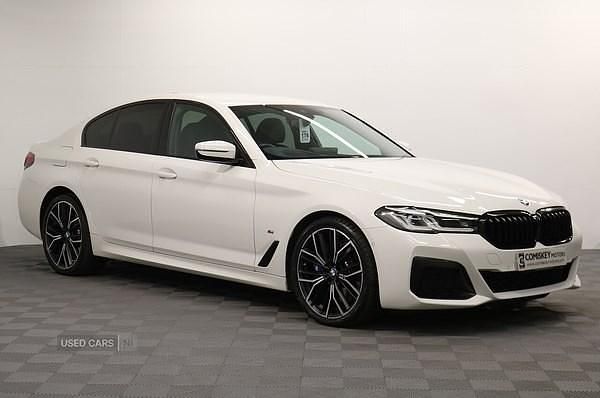 White Used 2022 BMW 530 M Sport Sedan | £34,495 (A bit pricey) - Image 1/4