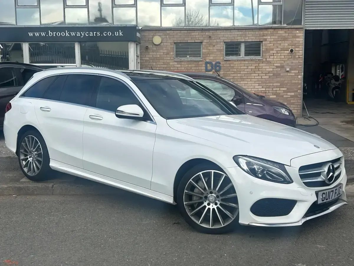 Used Mercedes C250 AMG Line Premium 2017 White Estate