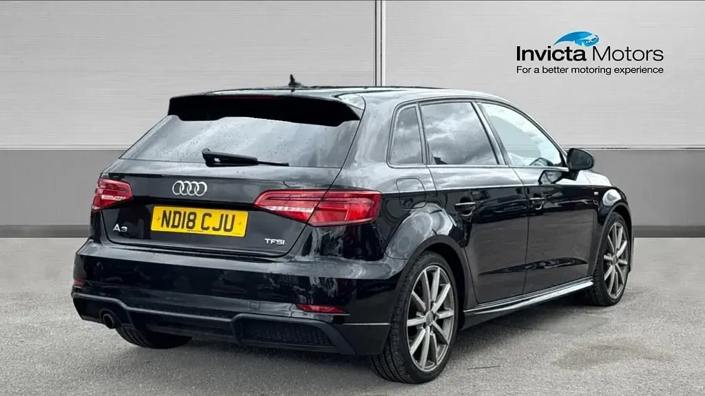 Used Audi A3 Black Edition 2018 Black Sedan