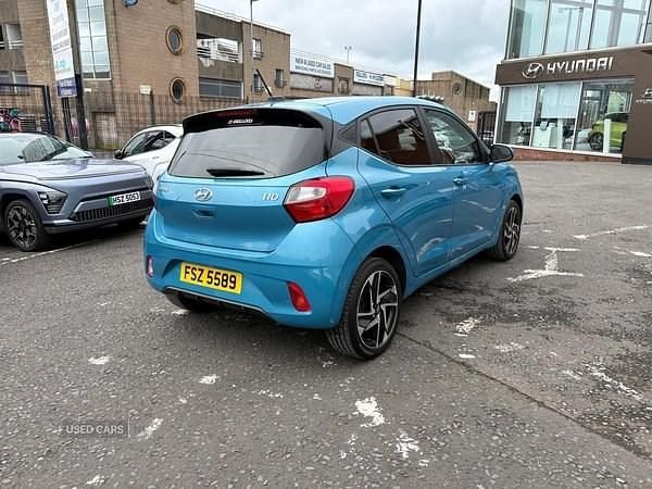 Used Hyundai i10 Premium 67 HP (49 kW) 2021 Turquoise Hatchback
