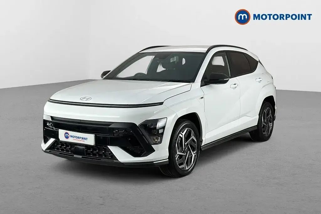 Used Hyundai Kona N Line 137 HP (100 kW) 2025 White SUV