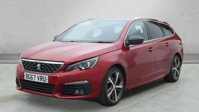 Used Peugeot 308 SW GT-line 150 HP (110 kW) 2017 Red Estate