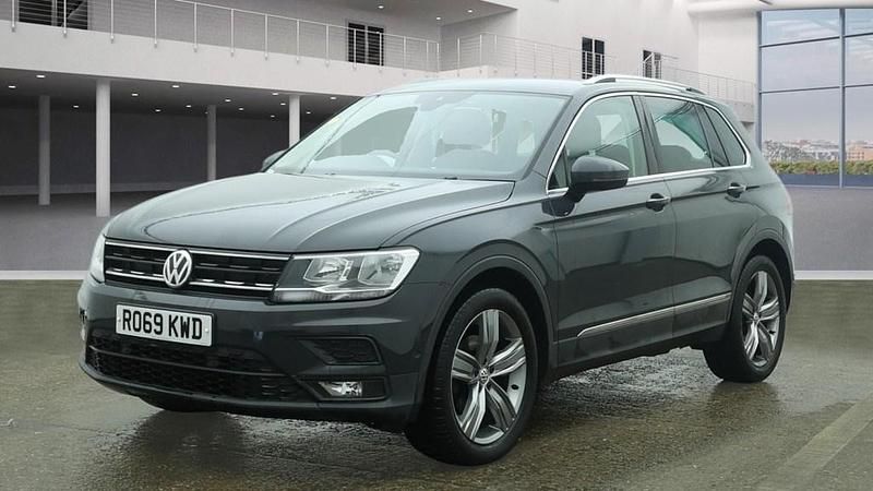 Used VW Tiguan Match 130 HP (95 kW) 2019 Indium grey SUV