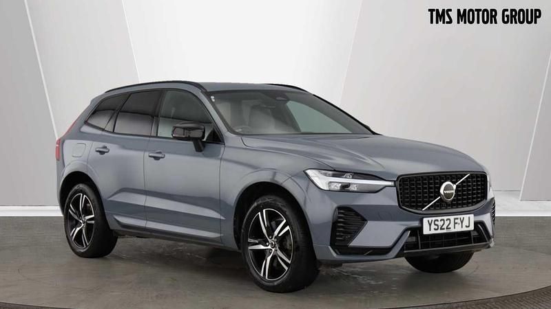 Grey Used 2022 Volvo XC60 R-Design SUV | £28,753 (Fair price) - Image 1/4