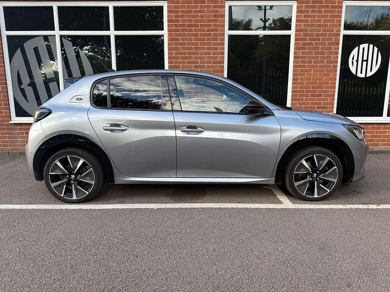 Used Peugeot e-208 Premium 100 kW (136 HP) 2021 Grey Hatchback
