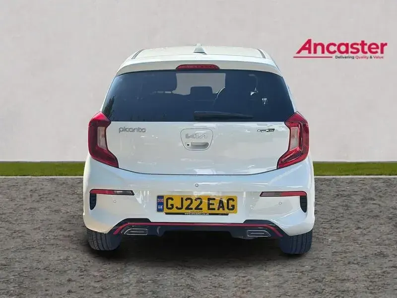 Used Kia Picanto GT-Line S 99 HP (72 kW) 2022 White Hatchback