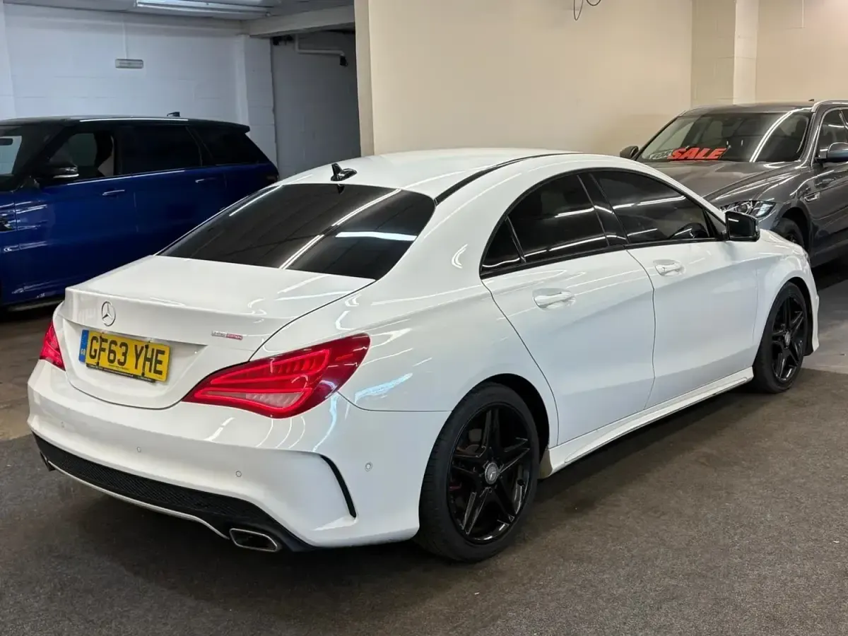 Used Mercedes CLA220 AMG 2014 White Sedan
