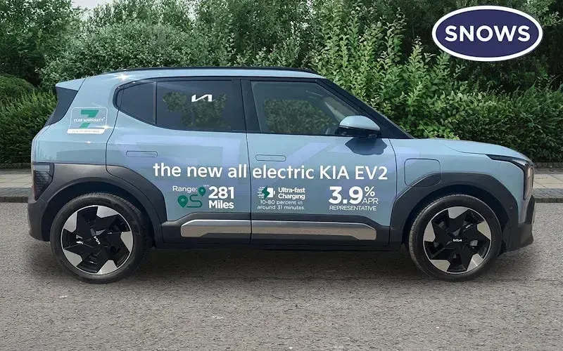 New Kia EV2 First Edition 106 kW (145 HP) 2026 Blue SUV
