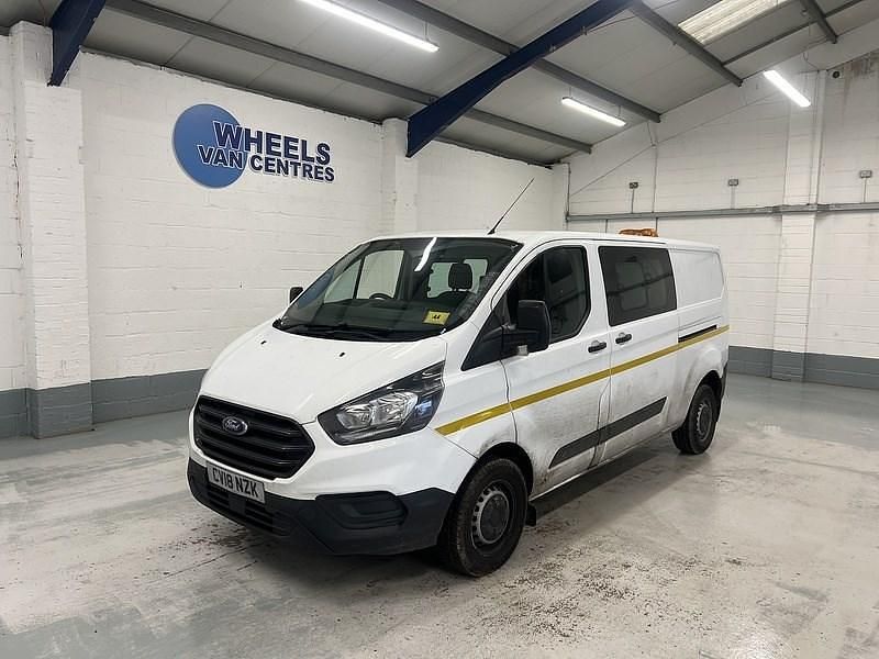 Used Ford Transit Custom 130 HP (95 kW) 2018 White Van