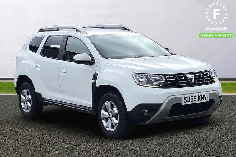 White Used 2019 Dacia Duster Comfort SUV | £8,899 (Fair price) - Image 1/3