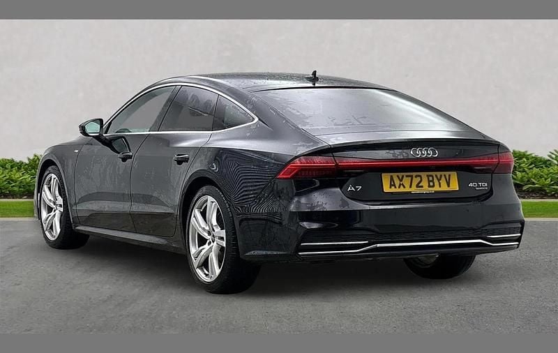 Used Audi A7 S-Line 245 HP (180 kW) 2023 Black Sedan