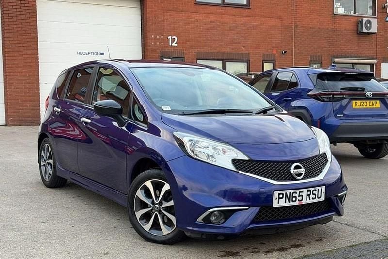 Used Nissan Note N-TEC 2015 Blue Hatchback
