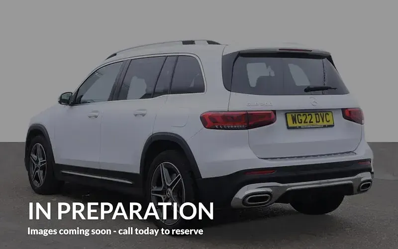 Used Mercedes GLB200 AMG line 163 HP (119 kW) 2022 White SUV