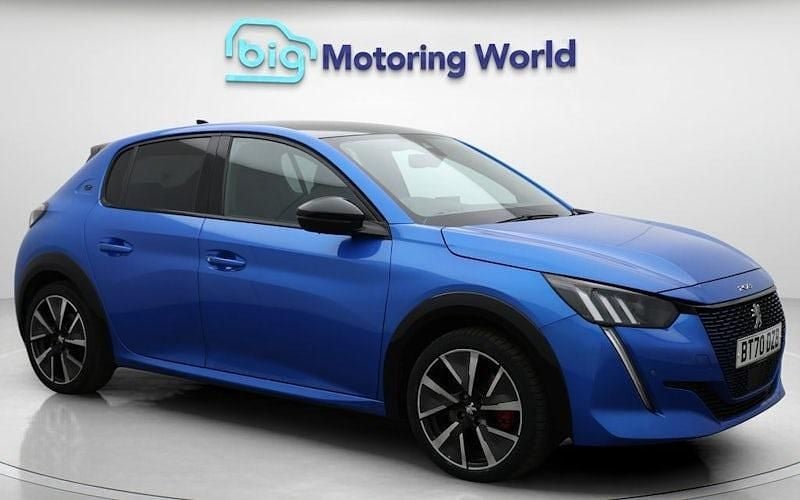 Used 2020 Peugeot e-208 GT-line Hatchback | £10,800 (Fair price) - Image 1/4