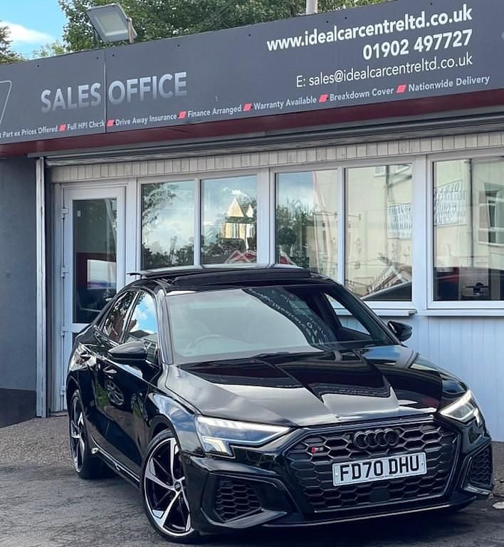 Black Used 2020 Audi S3 Comfort Sedan | £29,995 (Fair price) - Image 1/4