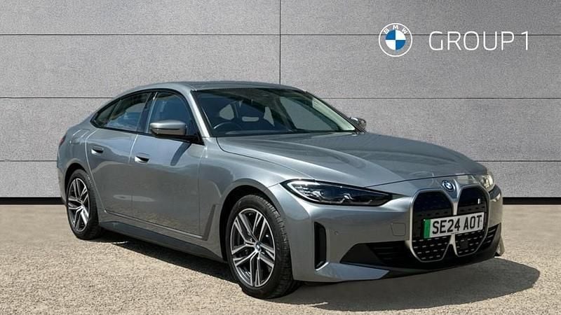 Grey Used 2024 BMW i4 Sport Line Sedan | £32,995 (Good price) - Image 1/4