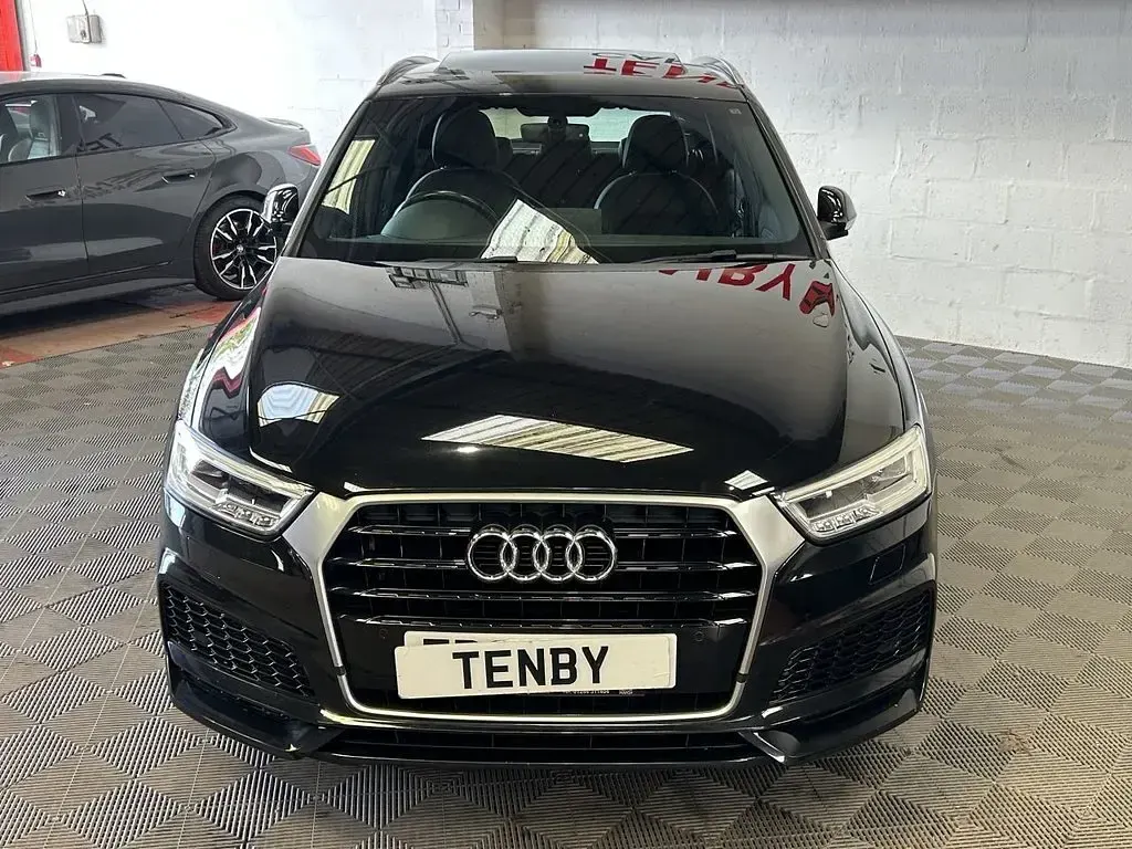 Used Audi Q3 S-Line 150 HP (110 kW) 2017 Black SUV