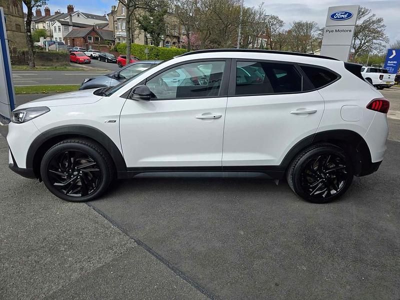 Used Hyundai Tucson N Line 2019 White SUV