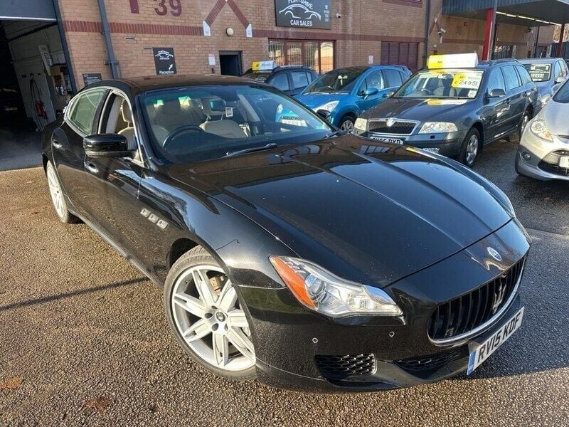 Black Used 2015 Maserati Quattroporte Sedan | £12,495 - Image 1/4