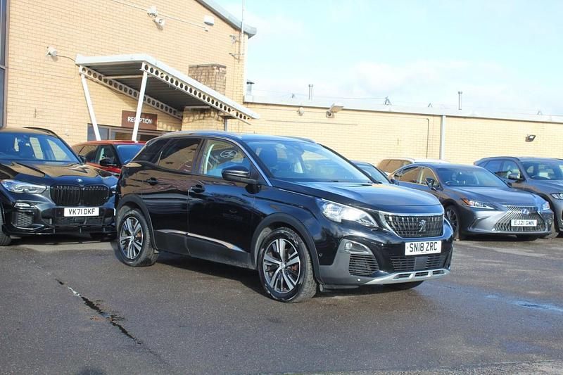 Used Peugeot 3008 Allure 2018 Black Hatchback