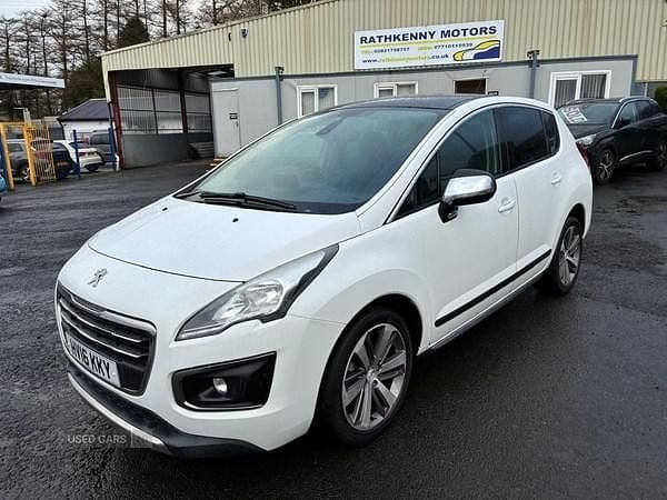 White Used 2016 Peugeot 3008 Allure Hatchback | £5,495 (Good price) - Image 1/4