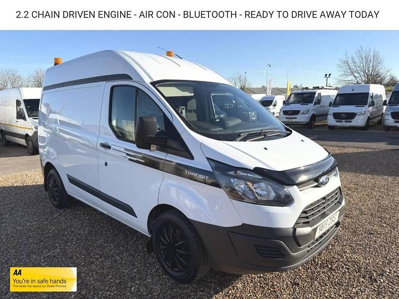 Used Ford Transit Custom 100 HP (73 kW) 2015 White Van