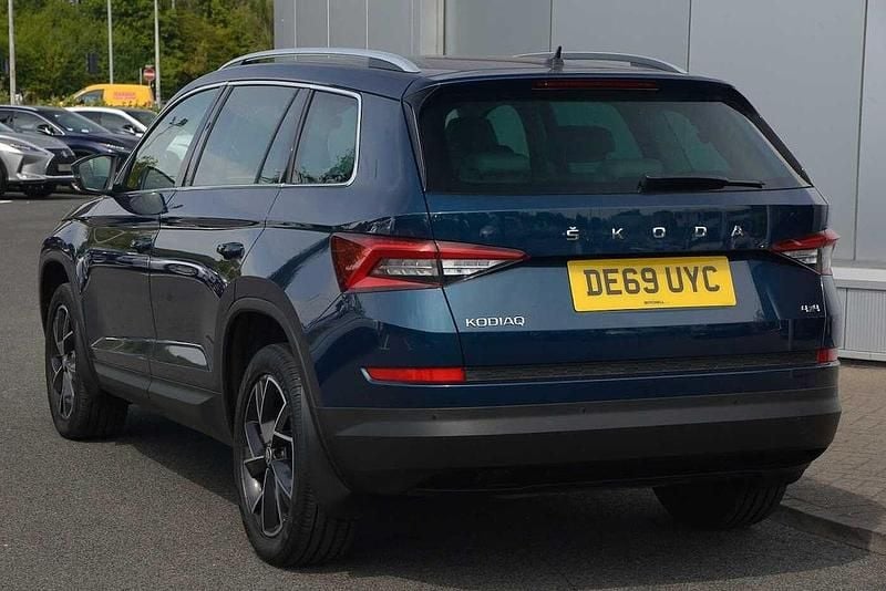 Used Skoda Kodiaq SE 190 HP (139 kW) 2019 Blue SUV