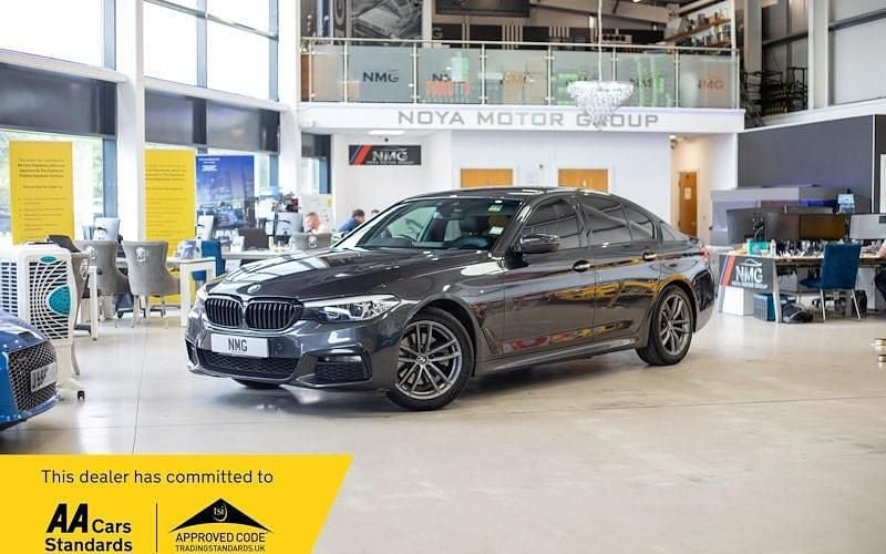 Used 2019 BMW 520 M Sport Sedan | £14,299 (Good price) - Image 1/4