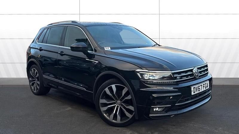 Used VW Tiguan R-line 150 HP (110 kW) 2017 Black SUV