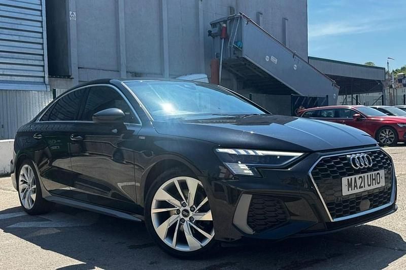 Black Used 2021 Audi A3 S-Line Sedan | £14,900 (Fair price) - Image 1/1