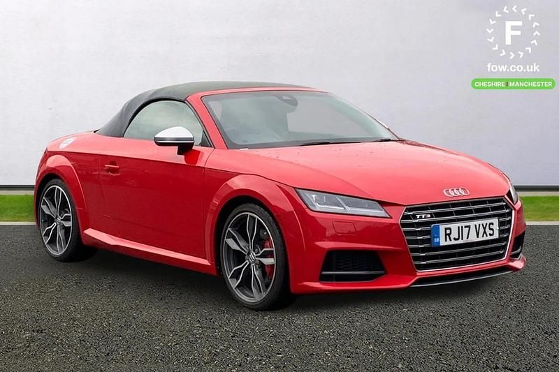 Red Used 2017 Audi TT Roadster Comfort Cabriolet | £20,199 (Expensive) - Image 1/3