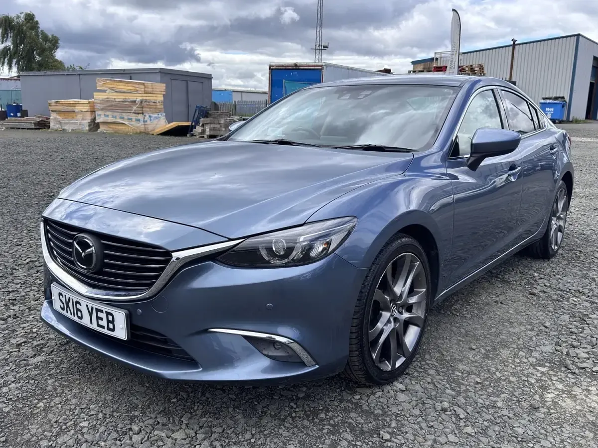 Used Mazda 6 Inclusive 175 HP (128 kW) 2016 Blue Sedan