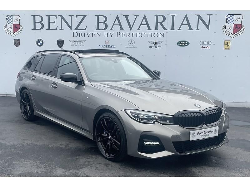 Oxide grey metallic Used 2019 BMW 330 M Sport Estate | £34,495 - Image 1/4