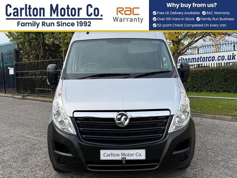 Used Vauxhall Movano 130 HP (95 kW) 2020 Silver MPV