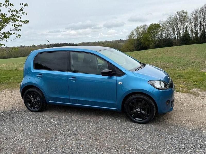Used Skoda Citigo Colour Edition 60 HP (44 kW) 2017 Blue Hatchback