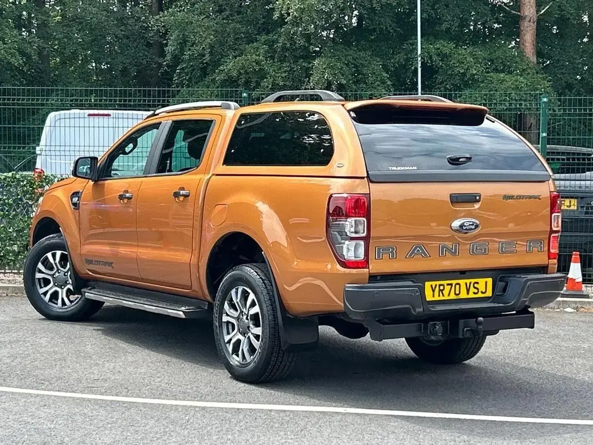 Used Ford Ranger Wildtrack 200 HP (147 kW) 2020 Orange Pickup