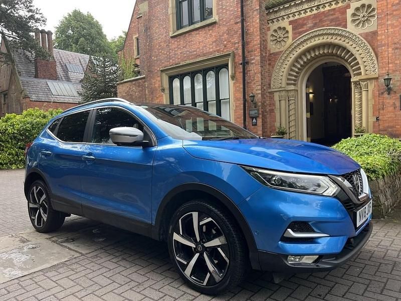 Blue Used 2018 Nissan Qashqai Tekna+ SUV | £10,981 (A bit pricey) - Image 1/4