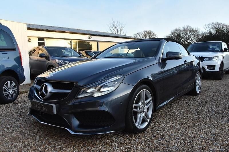 Grey Used 2014 Mercedes E250 AMG Cabriolet | £9,995 (Good price) - Image 1/4