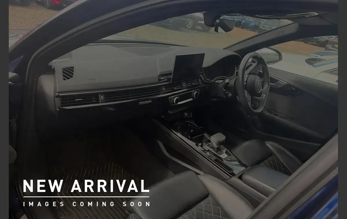 Used Audi A4 Black Edition 341 HP (250 kW) 2020 Blue Sedan