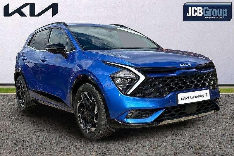 Blue Used 2024 Kia Sportage 4 SUV | £25,995 (Fair price) - Image 1/4