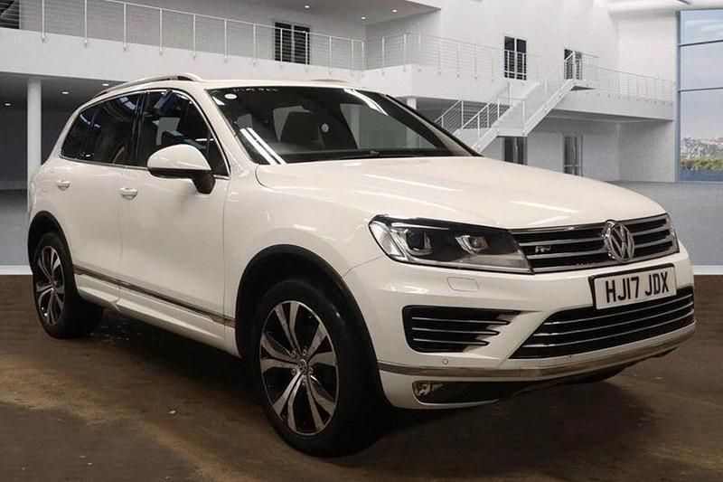 Used VW Touareg R-line 262 HP (192 kW) 2017 White SUV