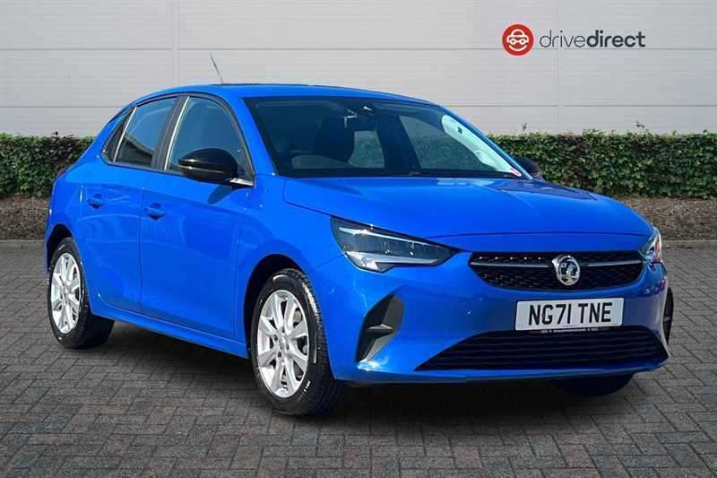 Blue Used 2021 Vauxhall Corsa Edition Hatchback | £10,698 (Good price) - Image 1/4