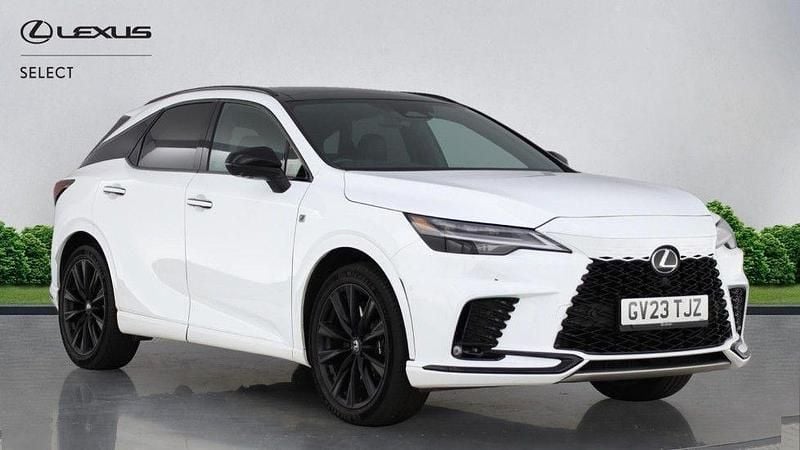 White Used 2023 Lexus RX500h Sport Line SUV | £52,750 (Fair price) - Image 1/4